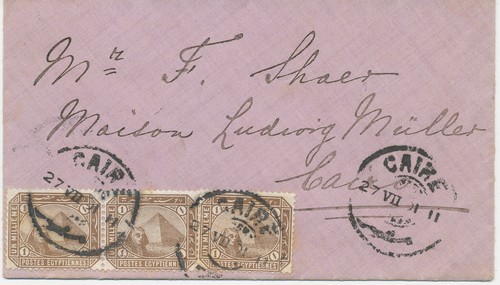 ägypten 1901 mill braun - 1901,