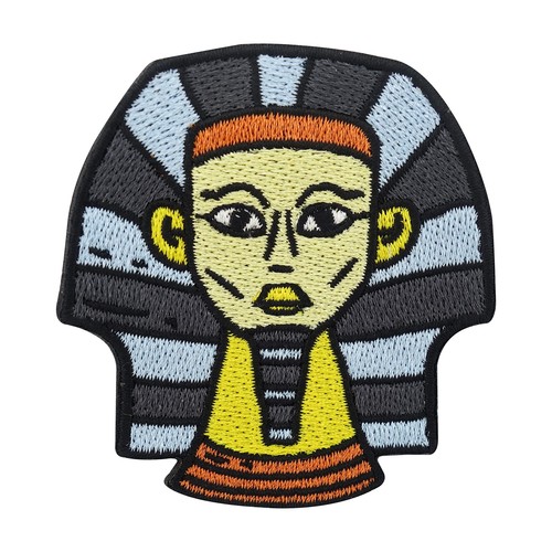 ägypten pharao kopf patch - kopf,