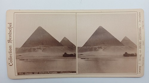 S1007 stereofoto pyramiden - ,