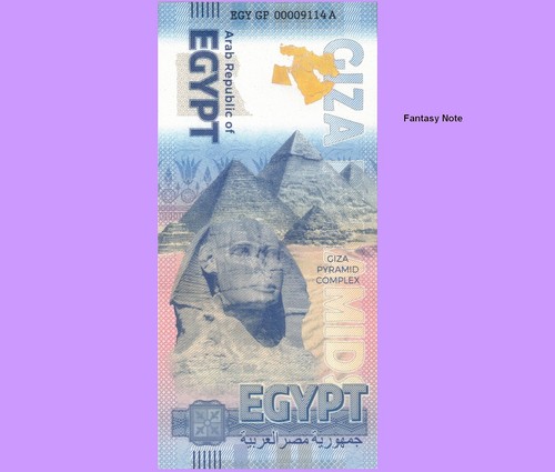 ägypten egypt souvenir note - Ägypten,