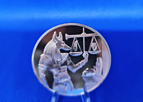 Medaille ägypten anubis - medaille,